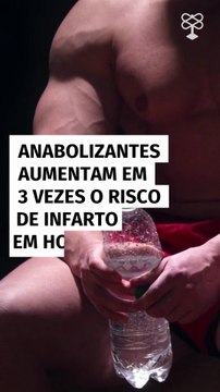 Anabolizantes aumentam em 3 vezes o risco de infarto em homens