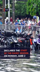 PAGASA declares start of 2025 rainy season