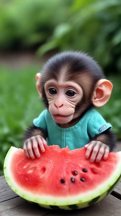 MONKEYS SEE THEMSELVES IN MIRRORS FOR THE FIRST TIME #viralvideo