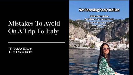 Mistakes to Avoid on a Trip to Italy Pt. 2