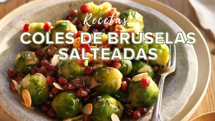 Recetas: coles de bruselas salteadas