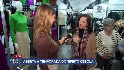 Amplitude térmica grande causa efeito cebola; entenda