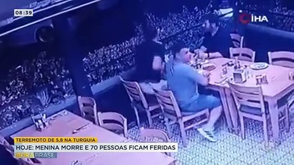 Terremoto de magnitude 5,8 na Turquia mata adolescente e deixa feridos