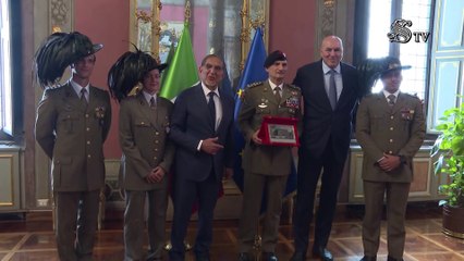 La Russa riceve i Bersaglieri "Il Senato è al vostro fianco"