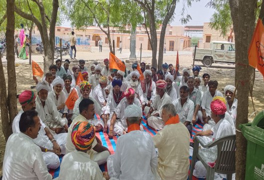 बॉर्डर पर किसानों का सम्मेलन, मांगों को लेकर भरी हुंकार सरकार से पानी और पर्याप्त ​बिजली की मांग