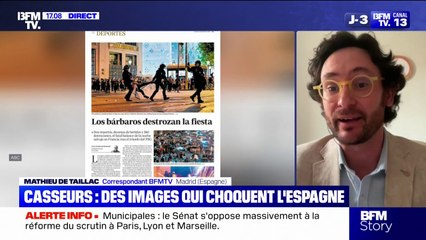 La presse espagnole s'indigne des célébrations violentes à la suite du sacre du PSG en Ligue des champions