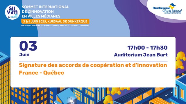 6 - Signature d’accords de coopération et d’innovation France-Québec