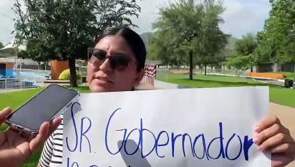 Familiares del joven desaparecido