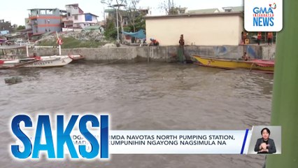 Floodgate ng MMDA Navotas North Pumping Station, minamadaling kumpunihin ngayong nagsimula na ang tag-ulan | Saksi