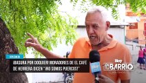¡Basura por doquier! Moradores de El Café de Herrera dicen ¡No somos puercos!