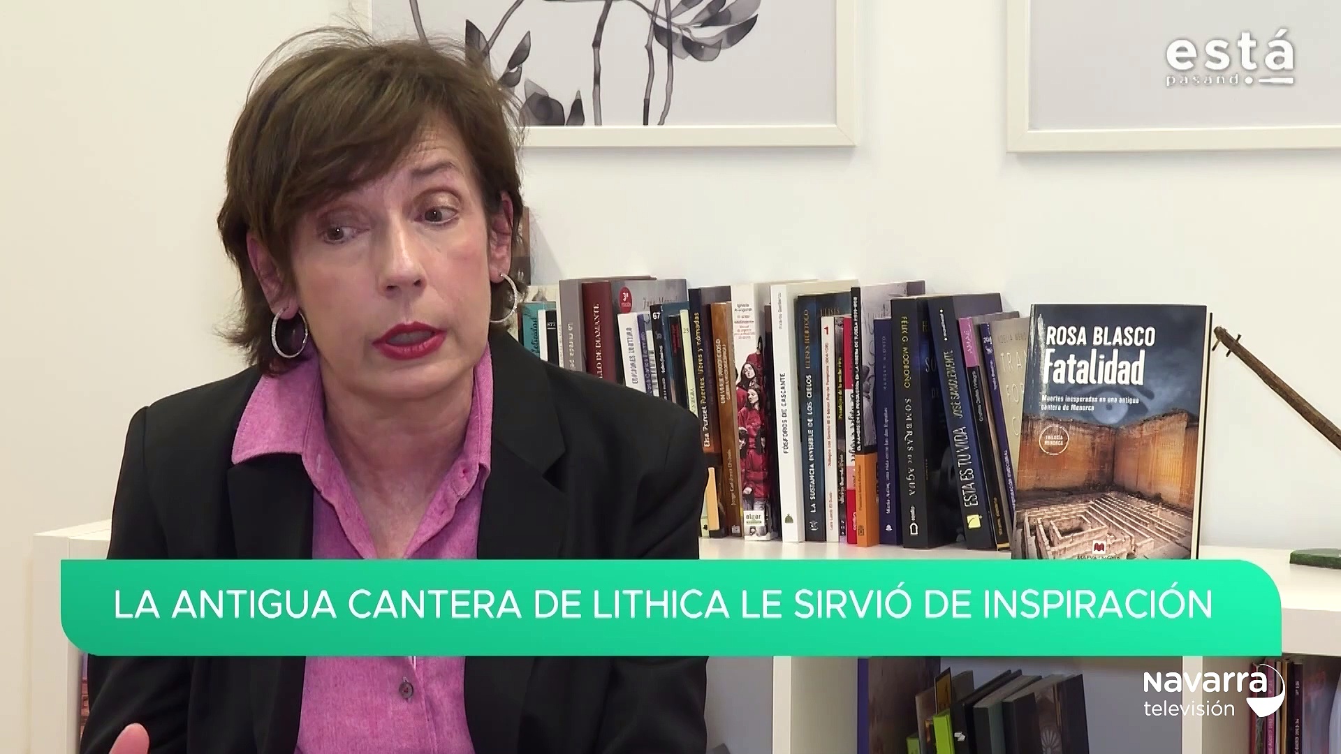 Rosa Blasco, pasión por la literatura