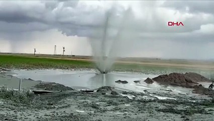 Sondaj kuyusundan karbondioksit gazı fışkırdı!
