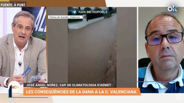 El jefe de la AEMET dijo a la misma hora que Mazón que la alerta roja terminaba a las 18:00 h