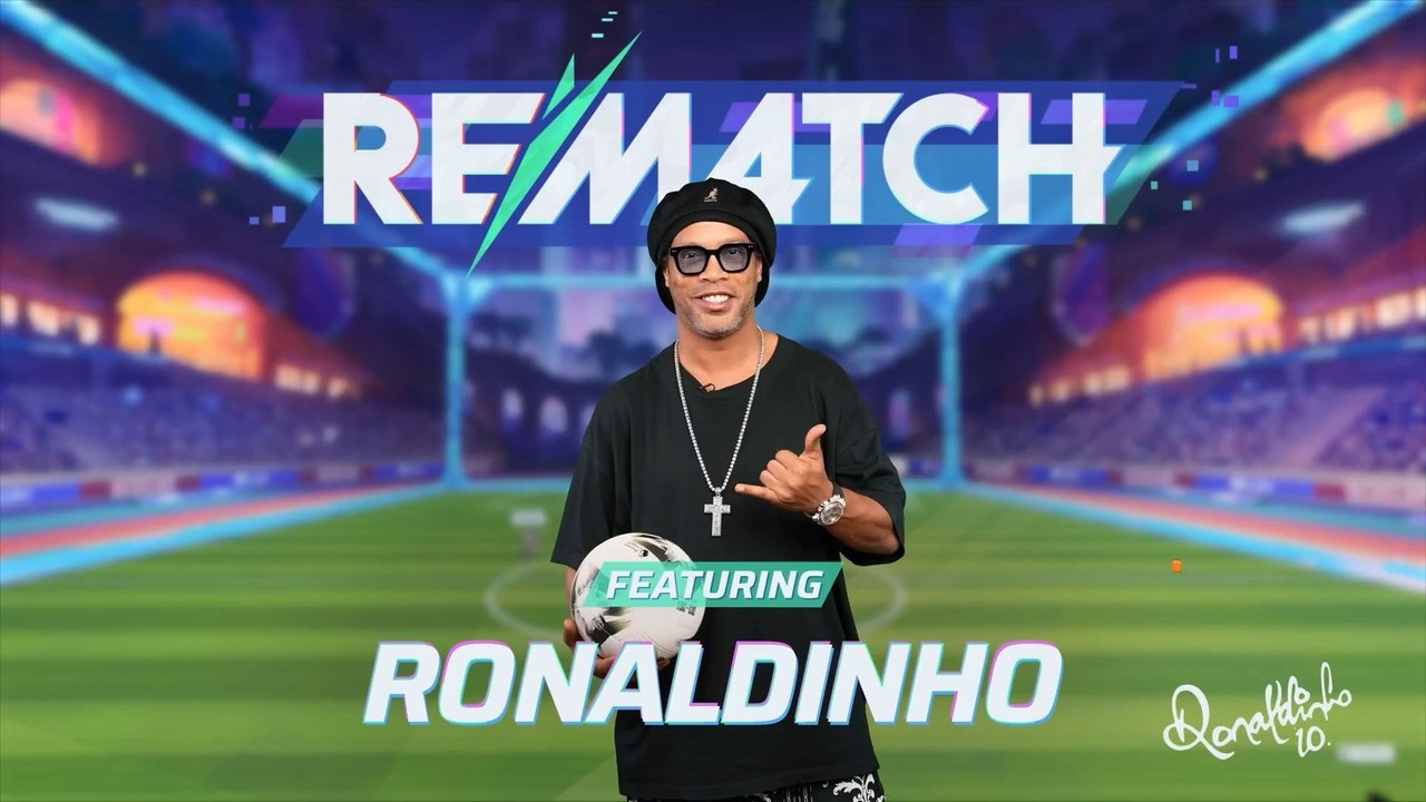 Ronaldinho im Rematch-Studio: 'Früher musste man Anzüge tragen...'