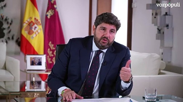 López Miras: “De los 50 trasvases de agua que hay en España, Sánchez solo cuestiona el que llega a Murcia”
