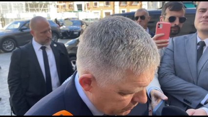 Robert Fico da Meloni a Chigi: "Discusso di Ucraina, energia, armi"