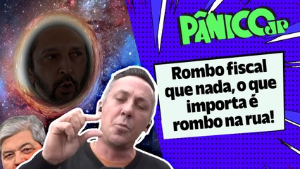 URGENTE! REPÓRTER FUZIL CHAMA DATENA E ENQUADRA RICARDO NUNES PARA DENUNCIAR BURACO EM SP!