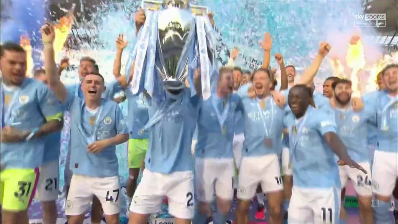 The Premier League Years 2023-2024 - Manchester City (8) - Four In A Row