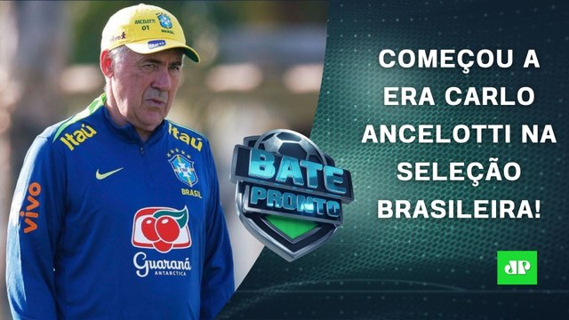 Ancelotti COMANDA TREINOS na Seleção; Dérbi na Copa-BR; Jorginho no Fla?; Neymar FICA? | BATE-PRONTO