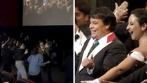 ¡Juan Gabriel pone a bailar sus fans en el cine! Al ritmo del Noa Noa, disfrutaron proyección del concierto desde Bellas Artes