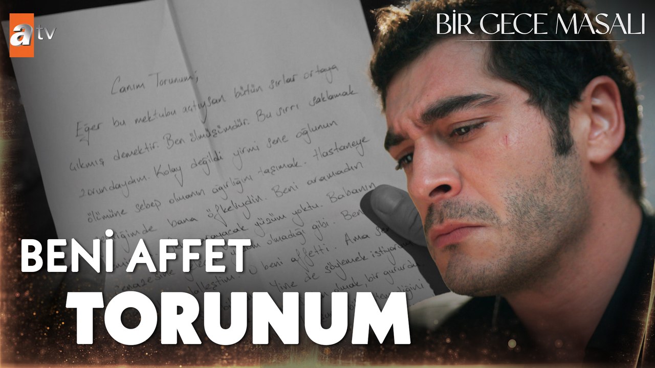 Asaf'ın, Mahir'e bıraktığı veda mektubu - Bir Gece Masalı 35. bölüm Final