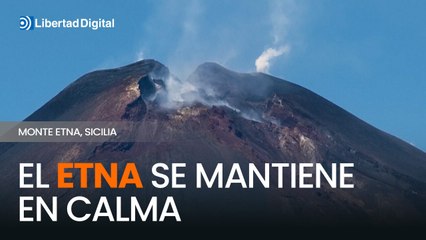 El Etna se mantiene en calma tras una potente erupción sin consecuencias