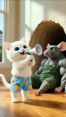 बिल्लू बना कांच मॉन्सटर 🙀 cats catsoftiktok cat cute || Intellitoon || Cute cat || Cat story