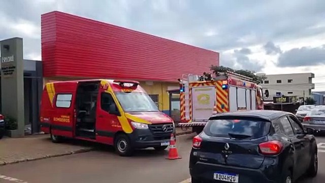 Trabalhador sofre convulsão em andaime e mobiliza equipes de resgate no Jardim Clarito