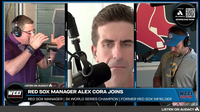 Alex Cora joins WEEI Afternoons