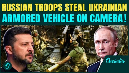 Russian Soldiers Hijack Canadian-Made Ukrainian Armored Vehicle in Bold Daylight Operation - Video