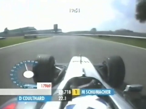 F1 – David Coulthard (McLaren Mercedes V10) Onboard – USA 2002 (01)