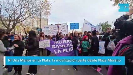 Ni Una Menos en La Plata: la movilización parte desde Plaza Moreno