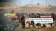 Agresión israelí dejó a casi 40 palestinos asesinados