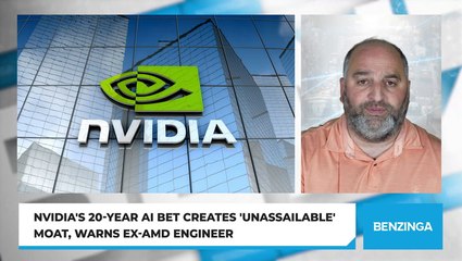 Nvidia's 20-Year AI Bet Creates 'Unassailable' Moat, Warns Ex-AMD Engineer