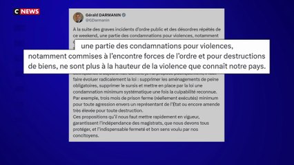 Violences après le sacre du PSG : Gérald Darmanin hausse le ton