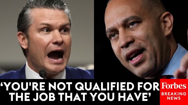 Hakeem Jeffries Torches Pete Hegseth Over Report DOD Will Rename Ships Named After Civil Rights Leaders