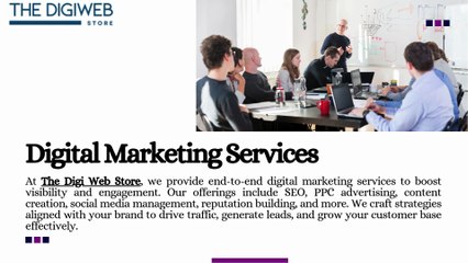 Grow Your Business Online with The Digi Web Store Experts