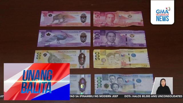 Philippine polymer banknotes, itinanghal na Best New Banknote or Banknote Series ng IACA | Unang Balita