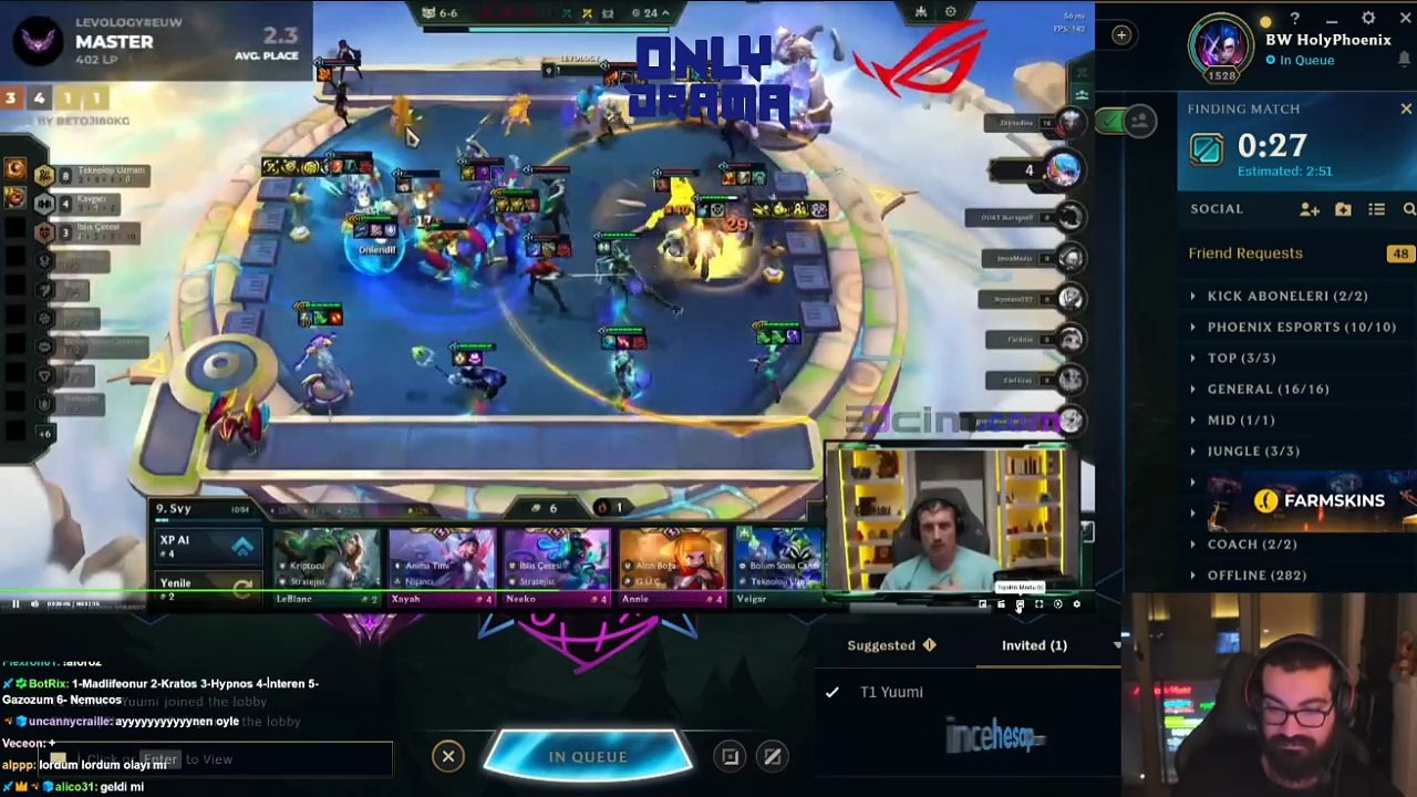 HolyPhoenix, Levo'nun, Jahrein hakkında söyledikleri hakkında konuştu.