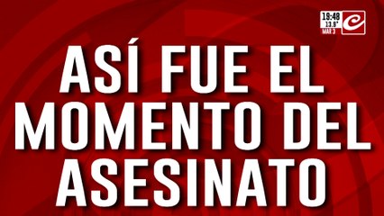 Así fue el momento del femicidio en las puertas de un gimnasio