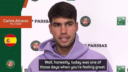 'Can't ask for a better performance' - Alcaraz into French Open semi-finals