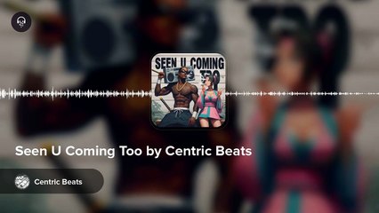Underground Hip Hop R&B Type Beat _Seen U Coming Too_ #centricbeats