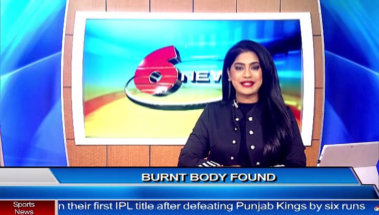 BURNT BODY FOUND