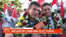 RODRIGO PAZ INICIÓ CAMPAÑA ELECTORAL