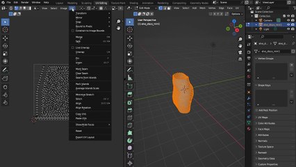 Makehuman 3D Objects Submitted by Elvaerwyn female Mini stirt 01 uv edit