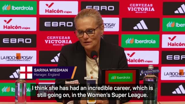 Kirby is an 'inspiration and example' to us all - Wiegman