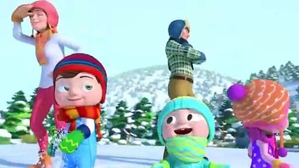 Winter Song (Fun in the Snow) _ CoComelon Nursery Rhymes _ Kids Songs(480P)