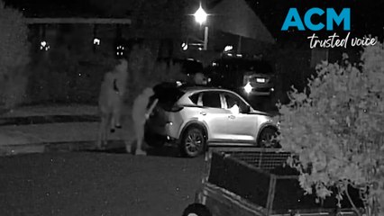 Police search for unknown group after a violent home invasion