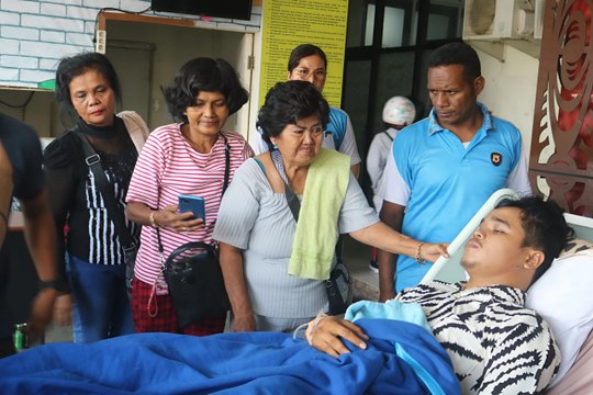 Anggota Polres Yahukimo Korban Pembacokan Dirujuk