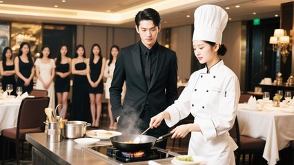 Only the village girls cooking cured billi CEOs appetitehe married and spoiled her fast.